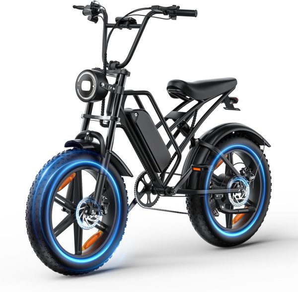 Electric Bike for Adults and Teens with 500W/750W/1000W Peak Motor, 14"/20"/26" E Bike with 48V Removable Battery, Commuter Electric Bicycles for Mountain Road Sand Snow, 25-45 Miles PAS Range