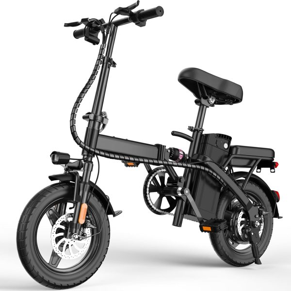 Electric Bike for Adults and Teens with 500W/750W/1000W Peak Motor, 14"/20"/26" E Bike with 48V Removable Battery, Commuter Electric Bicycles for Mountain Road Sand Snow, 25-50 Miles PAS Range